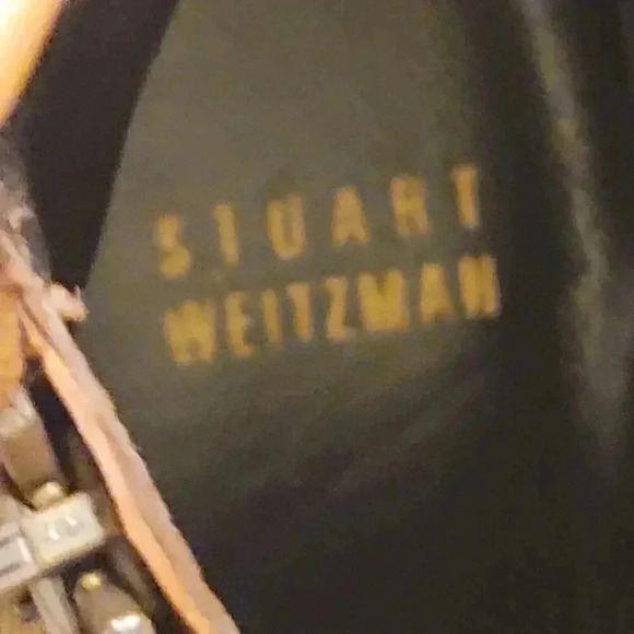 Stuart Weitzman Backstrap Boots Leather Shoes Saddle Old West Calf Bootie 6 - Picture 7 of 10